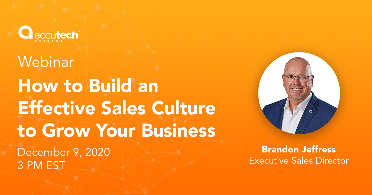 Webinar How To Build An Effective Sales Culture To Grow Your Business